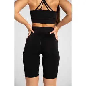 Push up cykelshorts til kvinder Gym Glamour Biker 2.0 image-2