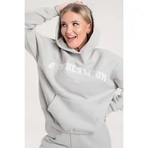 Women's hooded sweatshirt Gym Glamour College image-2