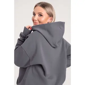 Felpa con cappuccio da donna Gym Glamour College image-2