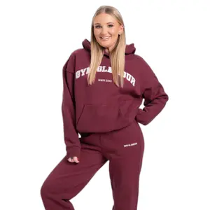 Women's hooded sweatshirt Gym Glamour College image-0