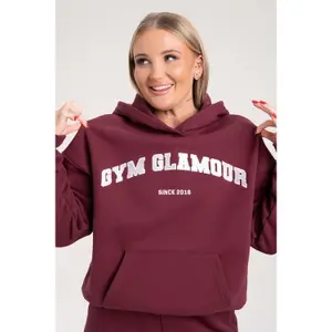Women's hooded sweatshirt Gym Glamour College image-3