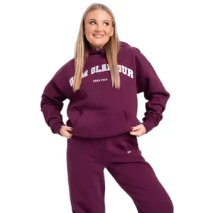 Felpa con cappuccio da donna Gym Glamour College image-0