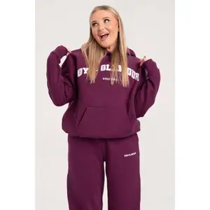 Felpa con cappuccio da donna Gym Glamour College image-1