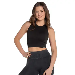 Γυναικείο αμάνικο μπλουζάκι Gym Glamour Basic image-0