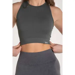Γυναικείο αμάνικο μπλουζάκι Gym Glamour Basic image-2