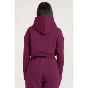 Sweatshirt crop femme Gym Glamour Classic image-1