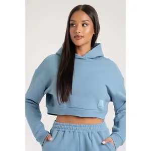 Sweatshirt crop Damen Gym Glamour Classic image-2