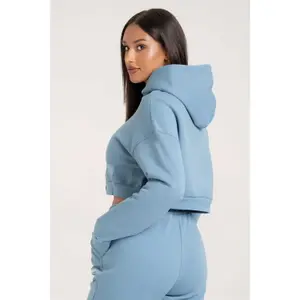 Sweatshirt crop Damen Gym Glamour Classic image-3