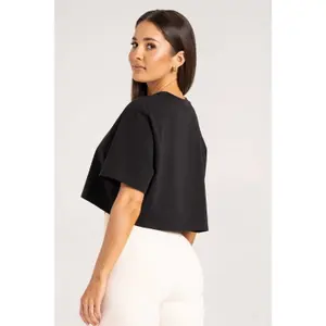 Women's T-shirt Gym Glamour Boxy image-2