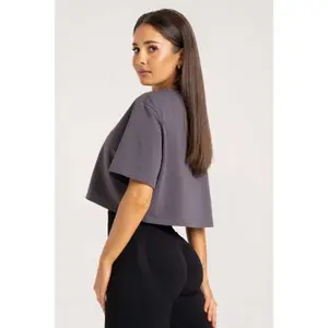 Γυναικείο T-shirt Gym Glamour Boxy image-2