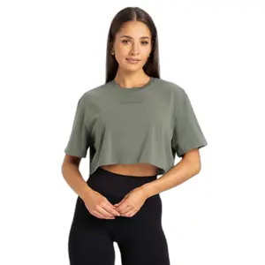 Γυναικείο T-shirt Gym Glamour Boxy image-0