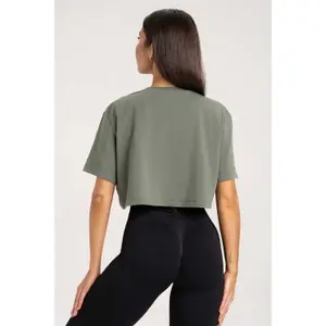 Γυναικείο T-shirt Gym Glamour Boxy image-1