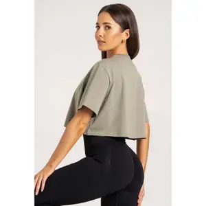 Γυναικείο T-shirt Gym Glamour Boxy image-2