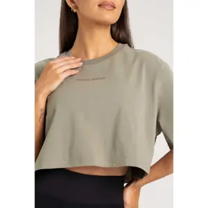 Γυναικείο T-shirt Gym Glamour Boxy image-3