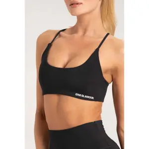 Γυναικεία σουτιέν με ανοιχτή πλάτη Gym Glamour Open image-2