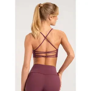 Brassière dos nu femme Gym Glamour Open image-2