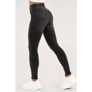 Vaqueros pitillo de mujer Gym Glamour image-2