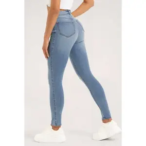 Vaqueros pitillo de mujer Gym Glamour image-2