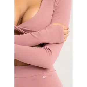 Μπλούζες με μακριά μανίκια για γυναίκες Gym Glamour Shrug Glow image-3