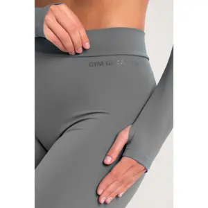 Long sleeve top for women Gym Glamour Shrug Glow image-4