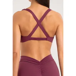Brassière femme Gym Glamour Twist Glow image-1
