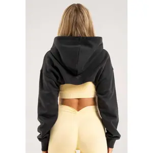 Women's Cropped Hoodie Gym Glamour image-1