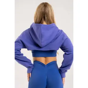 Women's Cropped Hoodie Gym Glamour image-1