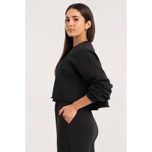Sudadera Crop mujer Gym Glamour image-1