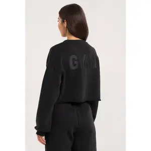 Sudadera Crop mujer Gym Glamour image-3