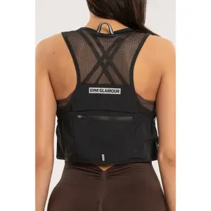 Women's running vest Gym Glamour image-1