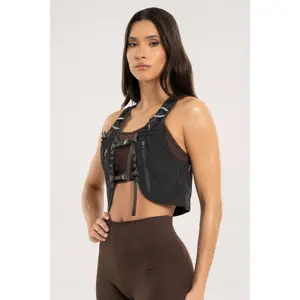 Women's running vest Gym Glamour image-2