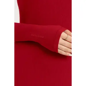 Φόρεμα με μακριά μανίκια για γυναίκες Gym Glamour Flexi Maxi image-4