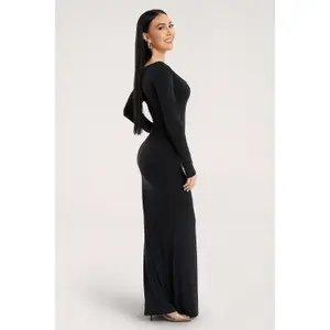 Vestito donna a maniche lunghe Gym Glamour Flexi Maxi image-4