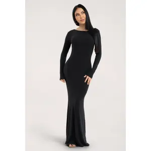 Vestito donna a maniche lunghe Gym Glamour Flexi Maxi image-1