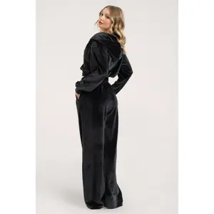 Velour jogging trousers for women Gym Glamour image-1
