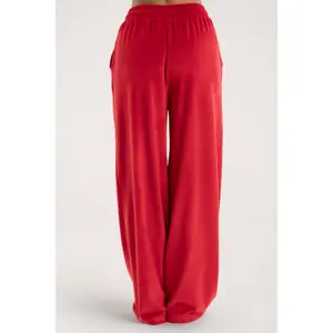Velour jogging trousers for women Gym Glamour image-2
