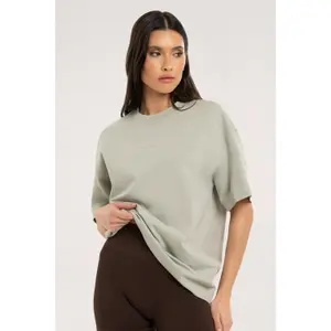 T-shirt oversize femme Gym Glamour Classic image-2