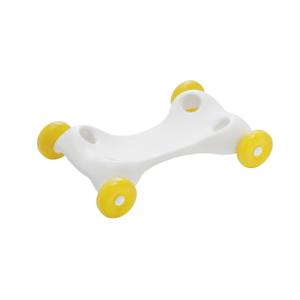 t5502-rody-wheel-base-for-bouncing-horse-gymnic-white-yellow-one-size