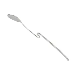 Stainless steel angled jam spoon H. Beligné & Fils