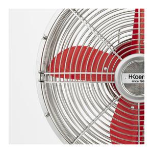 Metal design floor fan H.Koenig image-4