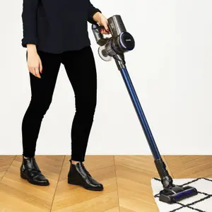 2 i 1 ledningsfri opretstående støvsuger H.Koenig PowerClean image-0