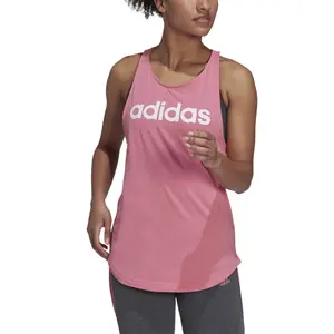 Camiseta de tirantes para mujer adidas Loungewear Essentials Loose Logo image-4