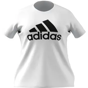 Camiseta de mujer de talla grande adidas Essentials Logo image-2