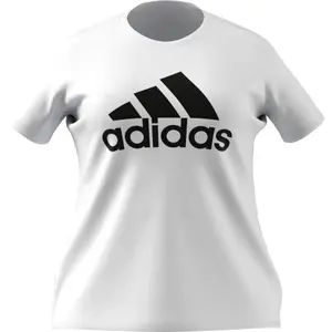 Camiseta de mujer de talla grande adidas Essentials Logo image-1