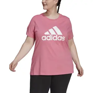 Camiseta talla grande mujer adidas Essentials Logo image-3