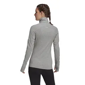 Camiseta de manga larga para mujer adidas Aeroready Designed 2 image-3