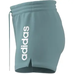 Pantalones cortos de mujer adidas Essentials Slim Logo image-4