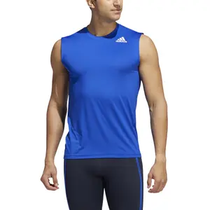 Camiseta de tirantes adidas Techfit Fitted image-4