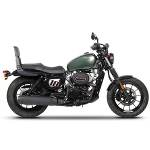 Στήριγμα βαλίτσας μοτοσυκλέτας Shad Sissy Bar avec support Top Case Shad Hyosung GV 125 Aquila (18 à 21) image-0
