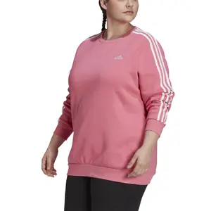 Sudadera talla grande mujer adidas Essentials Fleece image-4